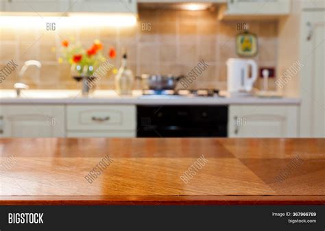 Blurred Kitchen Image And Photo Free Trial Bigstock