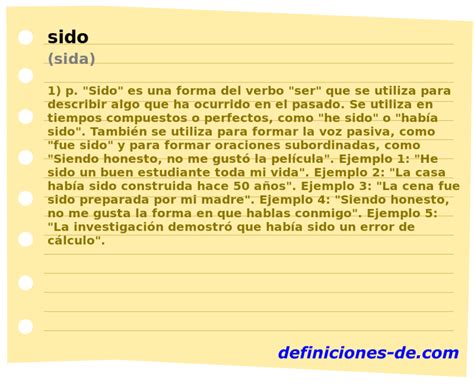 Como Se Escreve Sido