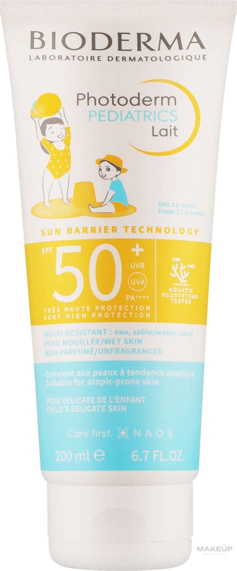 Bioderma Photoderm Pediatrics Lait SPF50+ - Детское солнцезащитное ...