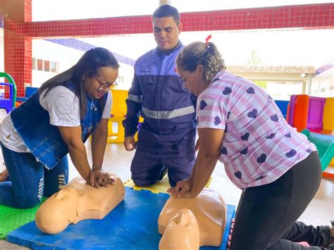 Treinamento de noções básicas de primeiros socorros está sendo