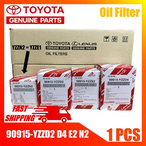 Genuine Toyota Oil Filter Yzzd D E N E For Hilux Estima