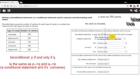 Biconditional Statements Youtube