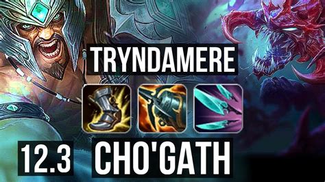 Tryndamere Vs Chogath Top Rank 1 Trynda 4 2 6 Tr Challenger