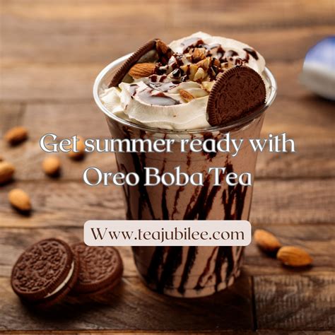 Oreo Boba Tea1 Blissful Drink For Summer Tea Jubilee