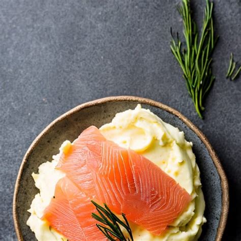 Aardappelpuree Met Gerookte Zalm Jumbo