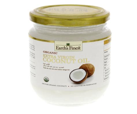 Earth S Finest Organic Extra Virgin Coconut Oil Ml Buy Online In