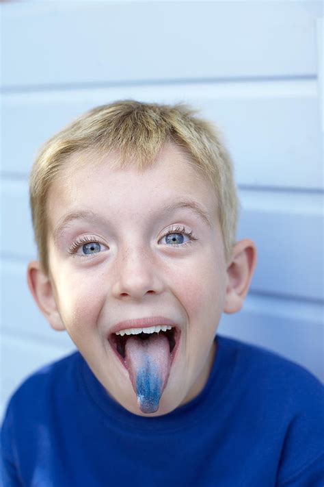 Boy With A Blue Tongue by Ian Boddy