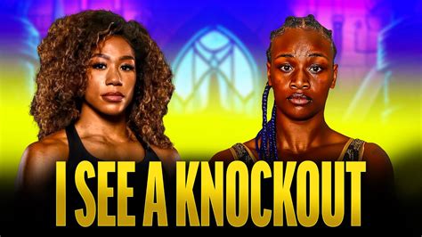 "I SEE A KNOCKOUT!" ALYCIA BAUMGARDNER CHALLENGES CLARESSA SHIELDS AT WELTERWEIGHT - Tha Boxing ...