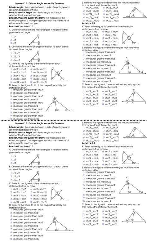 Hand-exterior-angle-inequality-theorem - Lesson 4.1: Exterior Angle