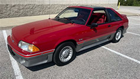 1988 Ford Mustang GT for Sale at Auction - Mecum Auctions