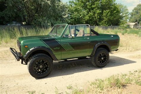 Rare International Harvester Scout Ii X V Speed Rallye