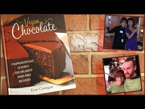 Vegan Chocolate Demo By Fran Costigan Cookbook Author YouTube