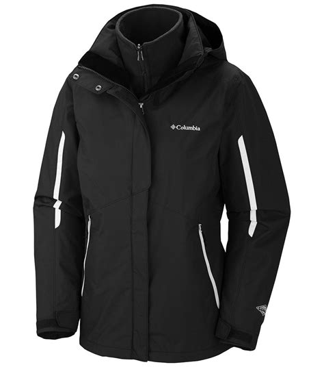 Columbia Womens Bugaboo Interchange In Ski Jacket Black