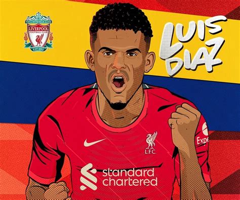 El Delantero Colombiano Luis Díaz Llega Al Liverpool Fc Procedente Del