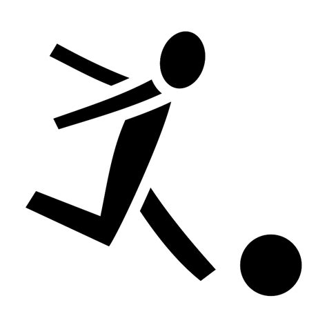 Soccer Kick Vector Svg Icon Svg Repo