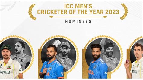 Nominees Unveiled for 2023 Cricketer of the Year by ICC - Today Match ...