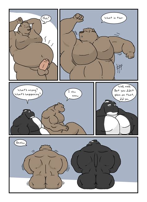 Rule 34 Anthro Balls Bear Big Big Penis Breakfast Bulge Cetacean