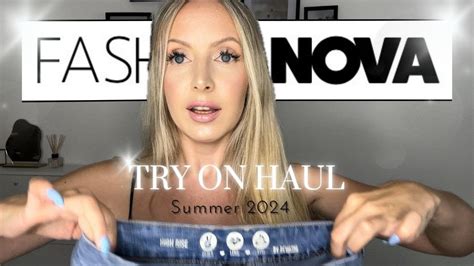 Fashionnova Summer 2024 Try On Haul YouTube