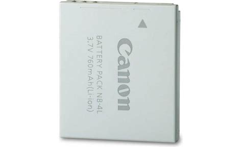 Canon NB-4L Rechargeable battery for Canon PowerShot digital cameras at ...