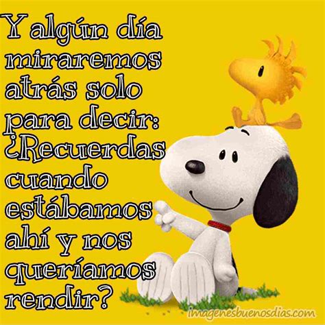 Snoopy Buenos Dias Im Genes Buenos D As