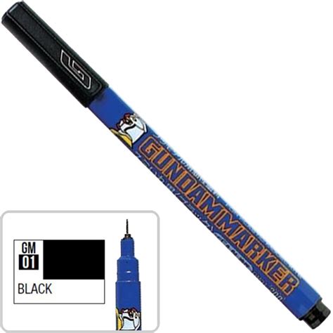 Gundam Marker GM01 Black Fine Line - Entertainment Earth