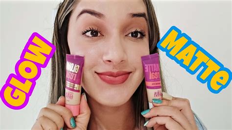 Base Glow Real AVON Resenha Comparação a Matte Real YouTube