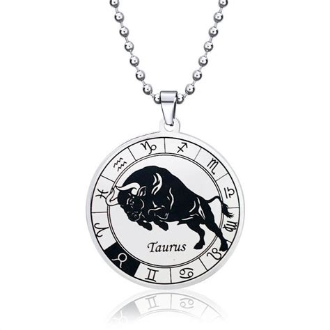 Cheap Constellations Chain Necklace Zodiac Sign Necklace For Men