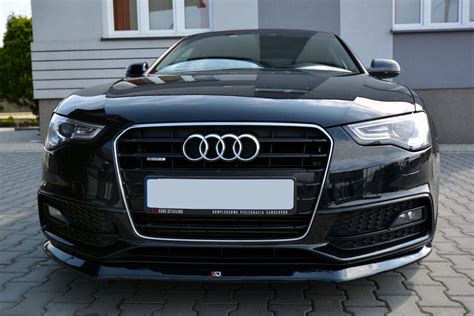 Maxton Design Frontlippe Für Audi A5 8t S5 S Line Facelift Schwarz