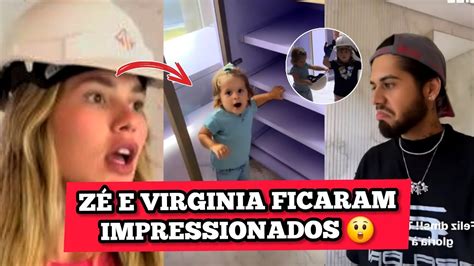 😲 Virginia E ZÉ Felipe Visitam Nova MansÃo E Quarto Luxuoso De Maria