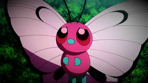 Pink Butterfree by Pokemonsketchartist on DeviantArt