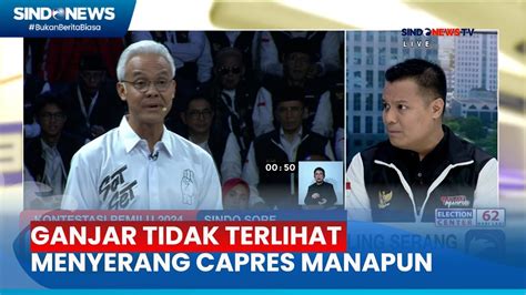 Debat Perdana Capres 2024 Ganjar Tampil Sangat Tenang Dan Menguasai