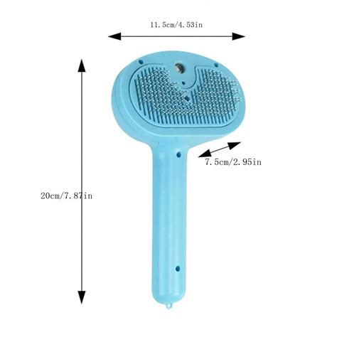 Brosse de toilettage pour chat 4 en 1 avec bouton de relâche de vapeur