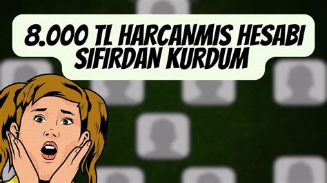 8 000 TL HARCANMIŞ HESABI SIFIRDAN KURDUM EFOOTBALL 2024 MOBİLE