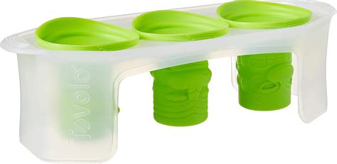 Tovolo Tiki Ice Molds Silicone Easily Stackable