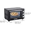 Amazon De Steinborg Mini Backofen Liter Pizza Ofen In