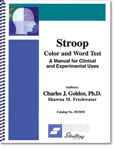 Stroop Color And Word Test Riverside Insights