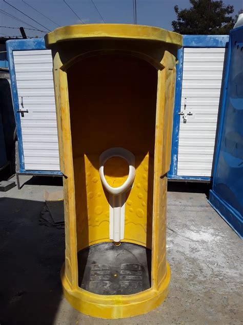 Rectangular Frp Portable Urinal Cabin For Attech Toilet Block No Of