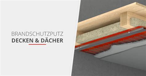 Brandschutzputz Holzbalkendecken | HBT Brandschutz