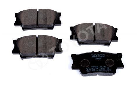 Toyota Rav 4 2012 2019 Brake Pad Set Toyota Parts Direct