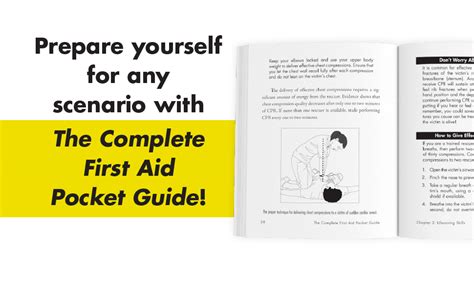 The Complete First Aid Pocket Guide Step By Step Treatment For All Of