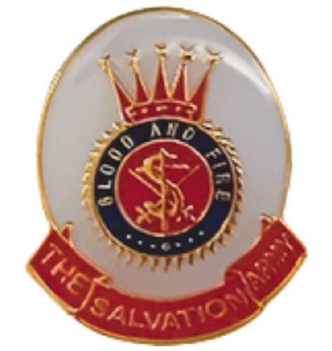 Badge -Salvation Army Crest Magnet