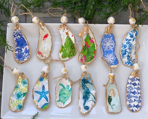 Celebrate Alabama Gulf Seafood With Homemade Oyster Shell Ornaments