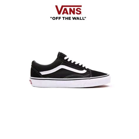 Jual Vans Old Skool Classic Black White Original Shopee Indonesia