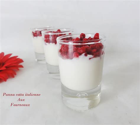 La V Ritable Panna Cotta Italienne Aux Fourneaux