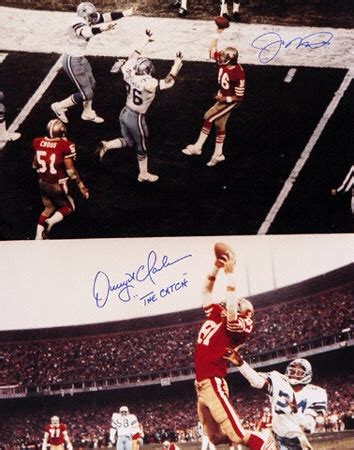 JOE MONTANA - THE LEGENDARY DWIGHT CLARK CATCH AGAINST THE COWBOYS ON 1 ...