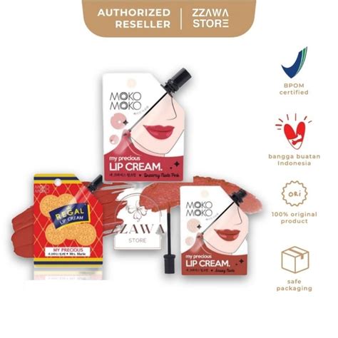 Jual MOKO MOKO My Precious Lip Cream Series Marie Regal Dreamy Nude Pink Sassy Nude