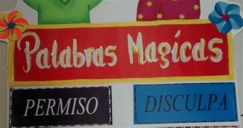 Decoraciones Educativas Palabras M Gicas