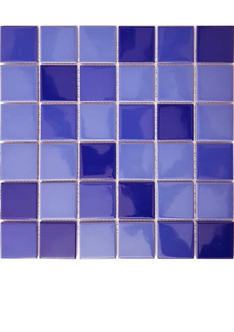 Blue Glass Mosaic Swimming Pool Tiles 1x1 Feet 300x300 Mm At ₹ 85 Sq Ft In Greater Noida