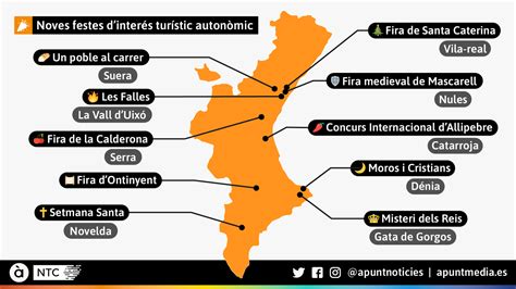explora el mapa de les festes dinteres turistic del pais valencia  punt