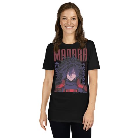 T Shirt Quality Camiseta Madara Uchiha R6499 Em Anime Armor